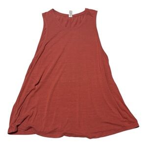 All in Motion Relaxed Sleeveless Tank Top in Brown